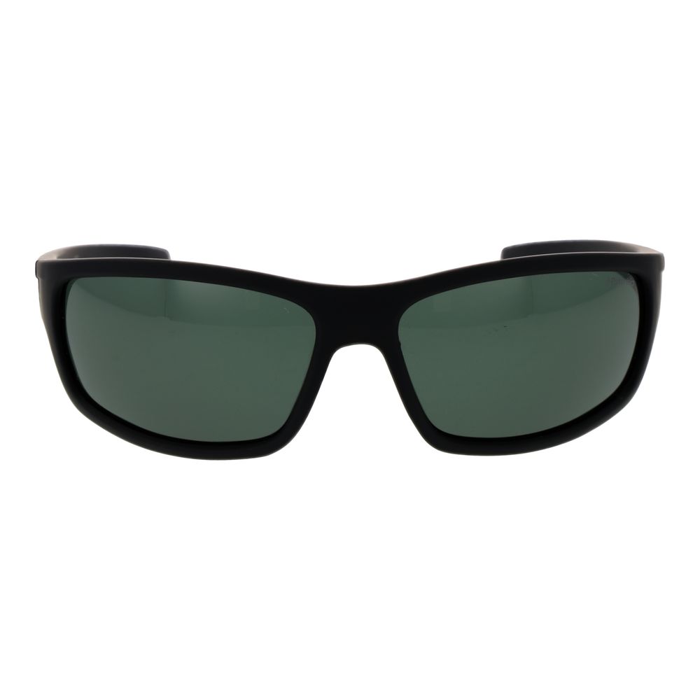 Polaroid Lunettes Soleil Noires, Plastique, Polarisées