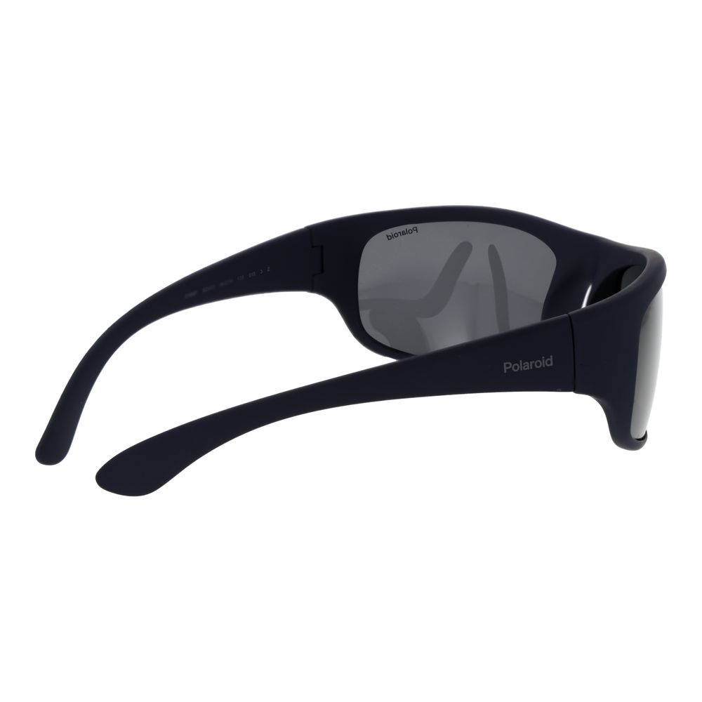 Polaroid Lunettes de Soleil Bleues, Plastique, Polarisées Unisexe
