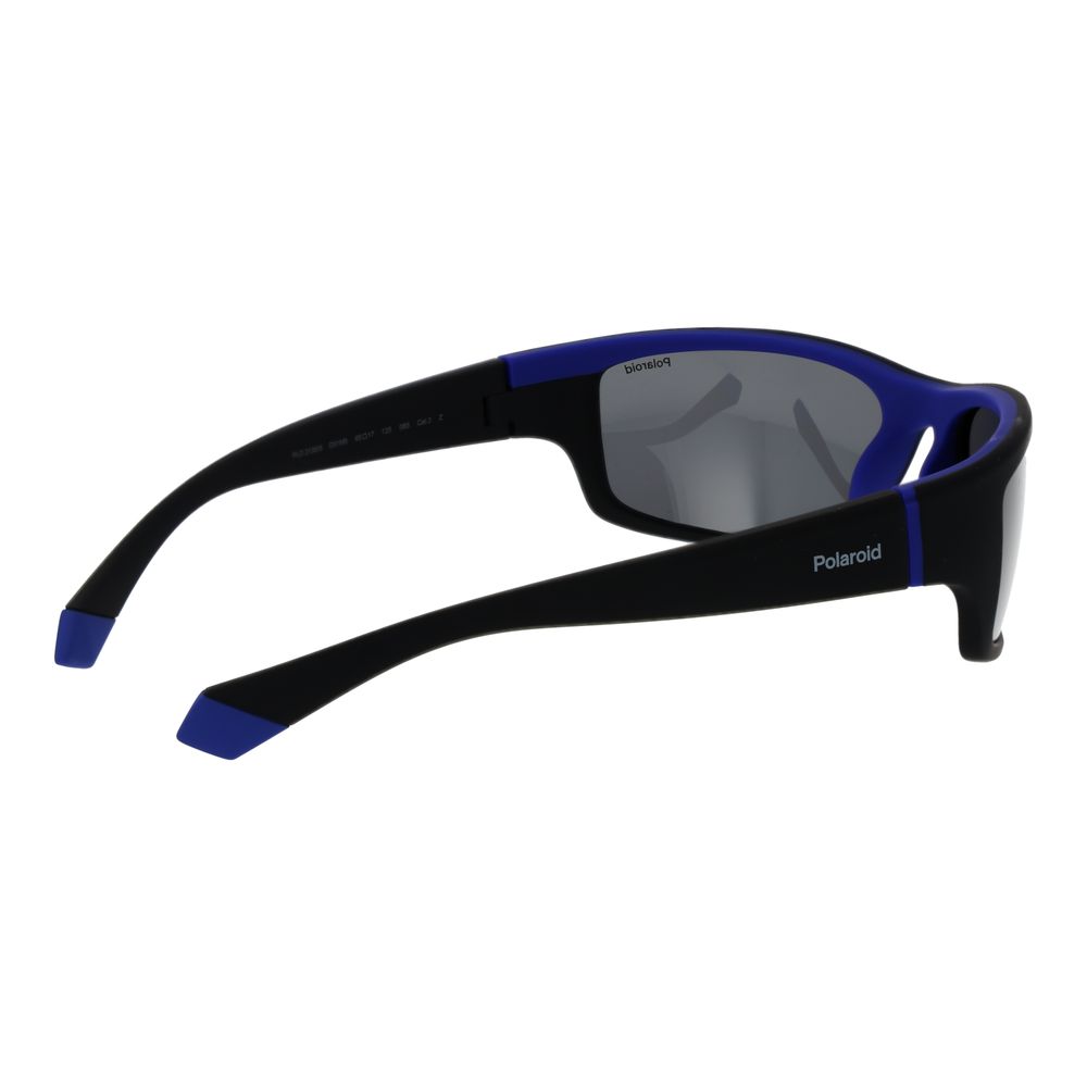 Polaroid Lunette Plastique Noir, Verres Polarisés, Protection UV