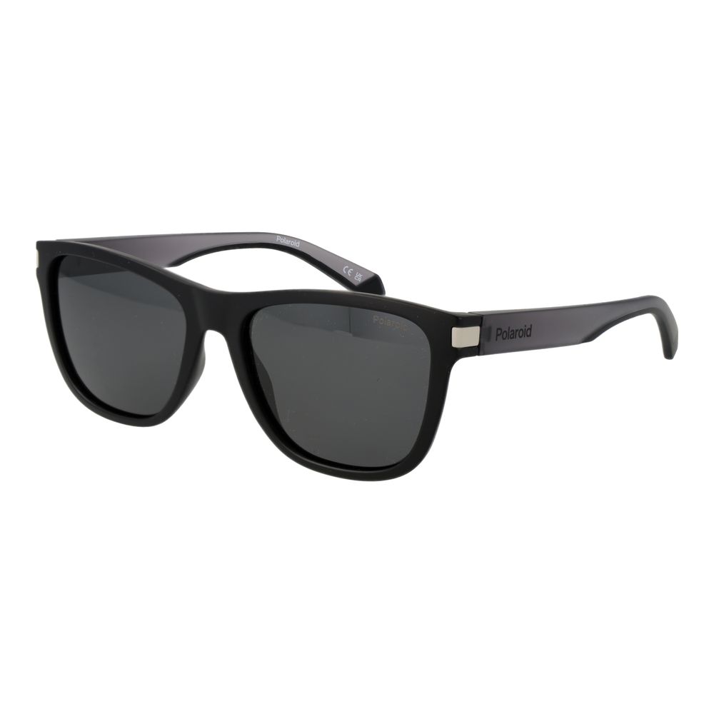 Polaroid Lunette solaires noires, plastique, polarisées unisexe