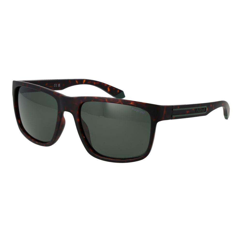 Polaroid Lunettes Solaires Marron, Plastique, Polarisées