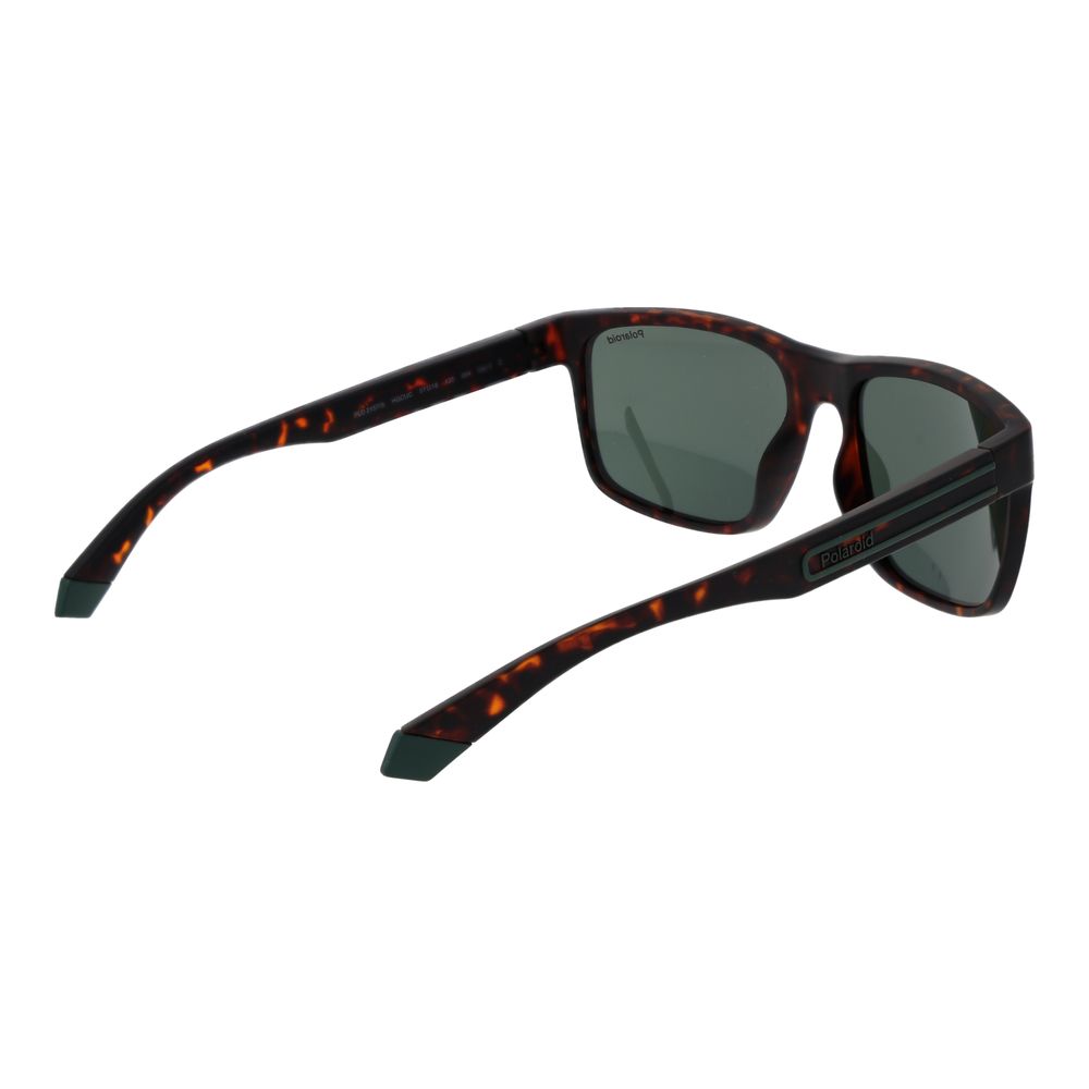 Polaroid Lunettes Solaires Marron, Plastique, Polarisées