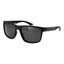 Polaroid Lunette soleil noire plastique, verres polarisés UV protection