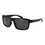 Polaroid Lunettes de Soleil Noires, Verres Polarisés, Plastique Premium