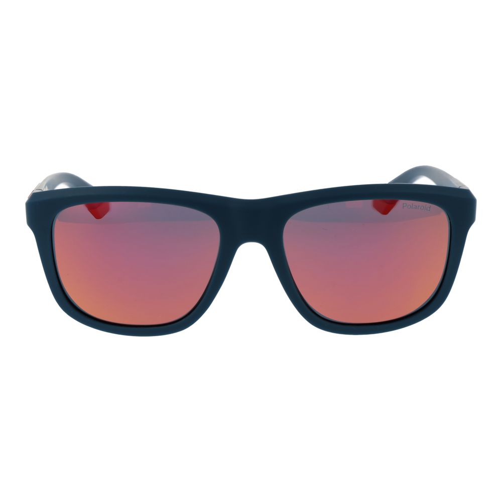 Polaroid Lunette Bleue Plastique, Polarisée Unisexe PLD2163S