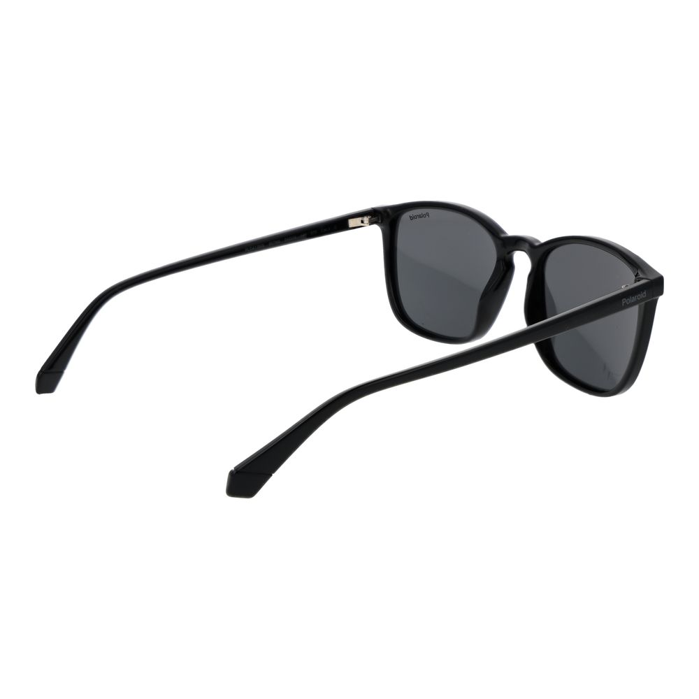 Polaroid Lunettes Soleil Homme Noir, Polarisées, Protection UV