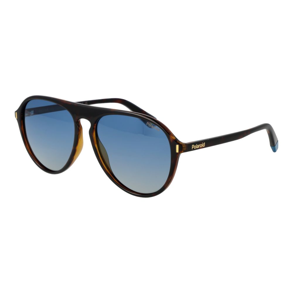 Polaroid Lunette Plastique Marron, Polarisées, Protection UV