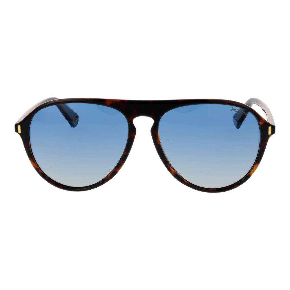 Polaroid Lunette Plastique Marron, Polarisées, Protection UV