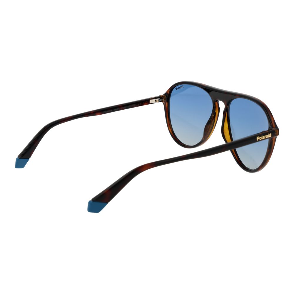 Polaroid Lunette Plastique Marron, Polarisées, Protection UV