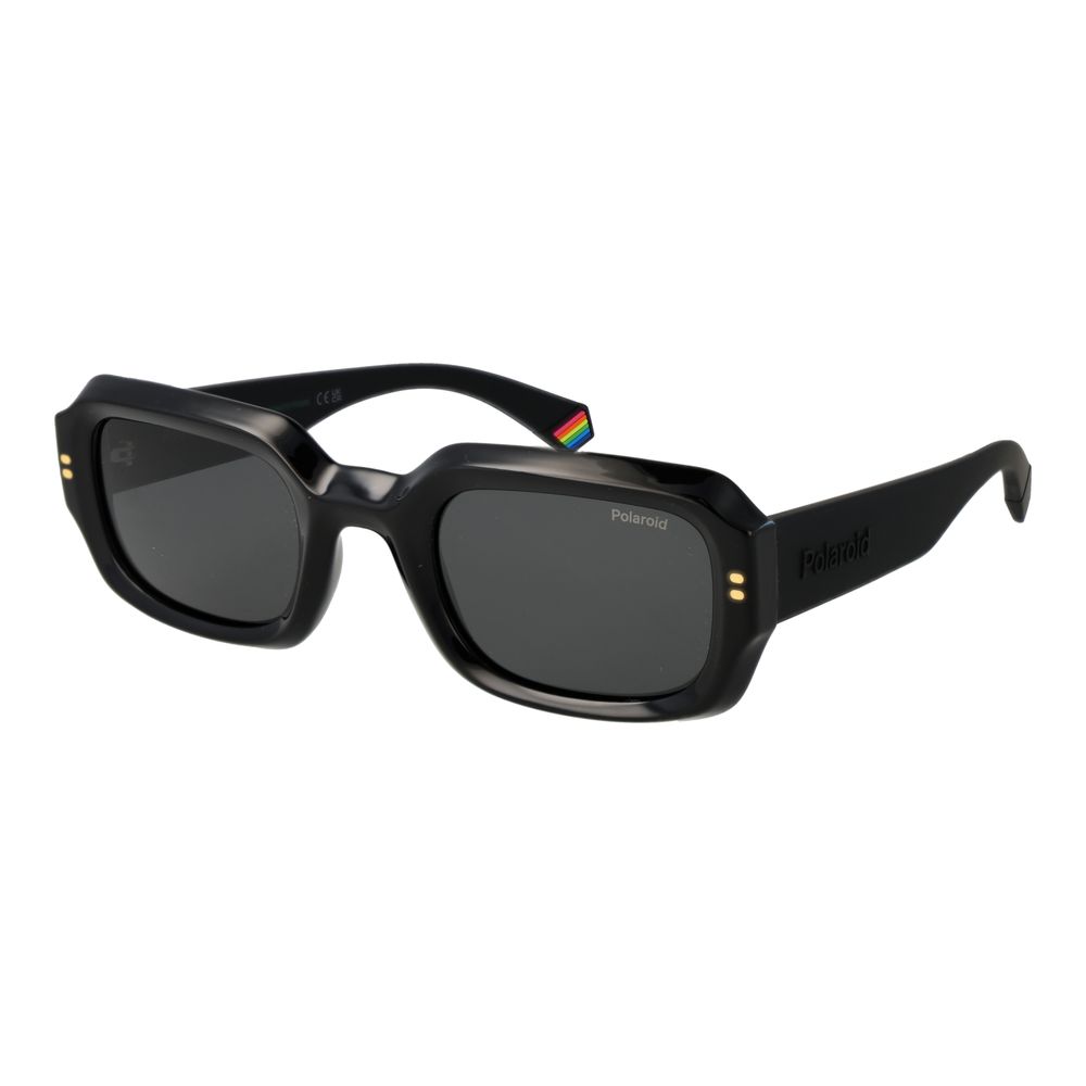 Polaroid Lunette Noire Plastique, Polarisée, Unisexe