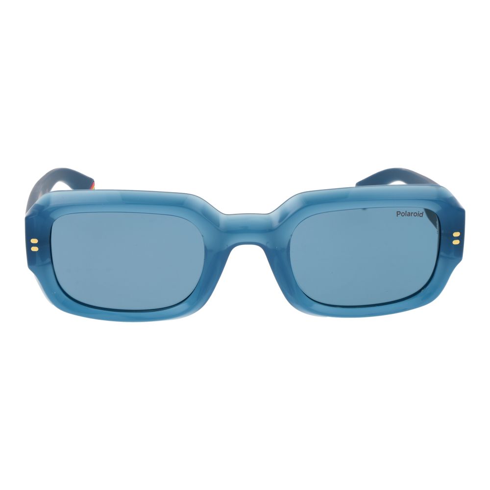 Polaroid Lunettes Bleues, Plastique, Polarisées Unisexe