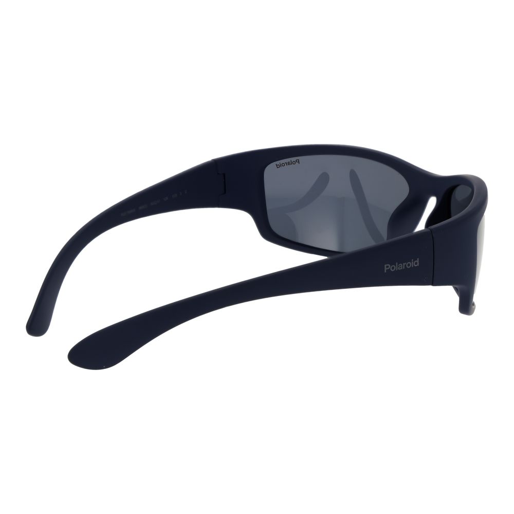 Polaroid Lunettes de Soleil Bleues, Polarisées, Unisexe