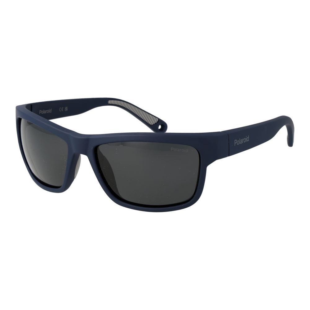 Polaroid Lunette Plastique Bleue, Polarisées, Protection UV