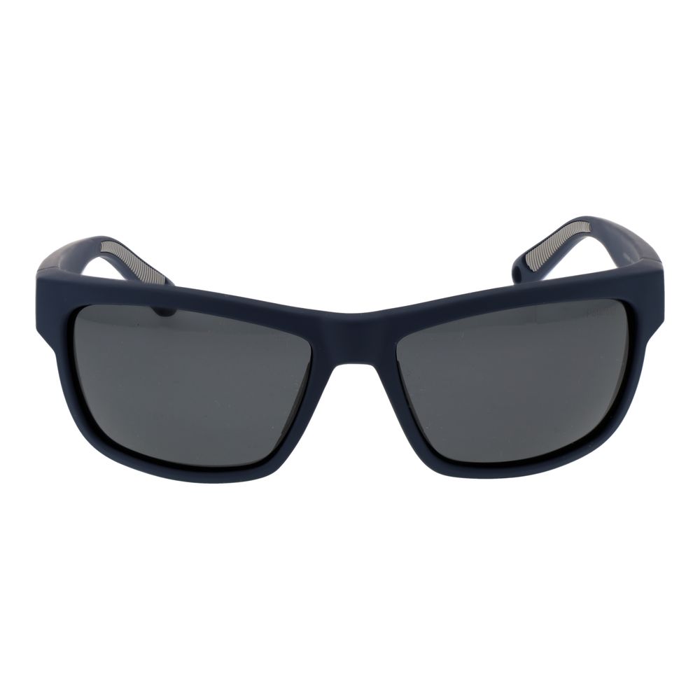 Polaroid Lunette Plastique Bleue, Polarisées, Protection UV