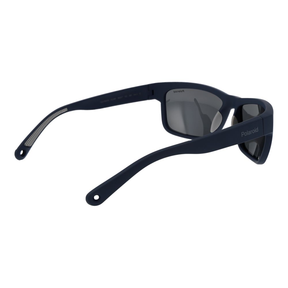 Polaroid Lunette Plastique Bleue, Polarisées, Protection UV