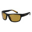 Polaroid Lunette Plastique Noir, Verres Jaunes, Protection UV