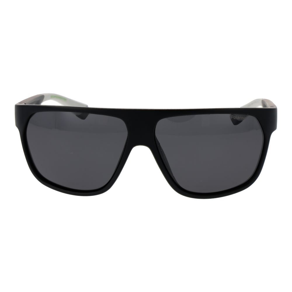 Polaroid Lunette Soleil Noir, Polarisées, Protection UV Catégorie 3
