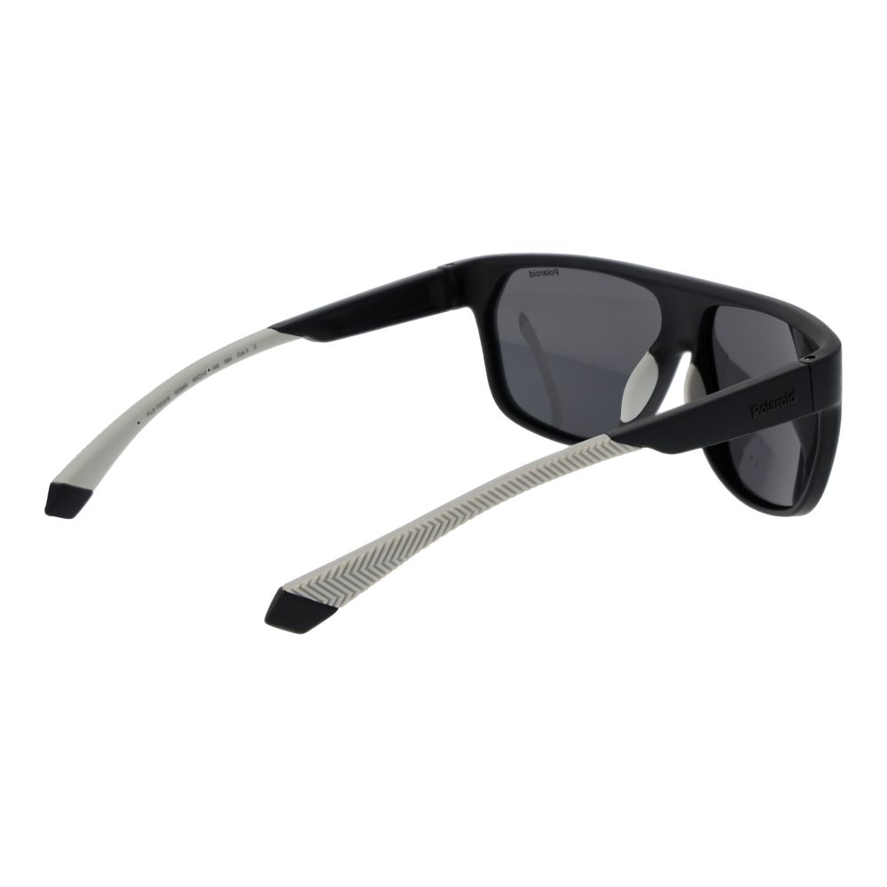 Polaroid Lunette Soleil Noir, Polarisées, Protection UV Catégorie 3
