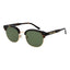Replay Lunettes Browline Métal Bronze, Verres Verts Premium