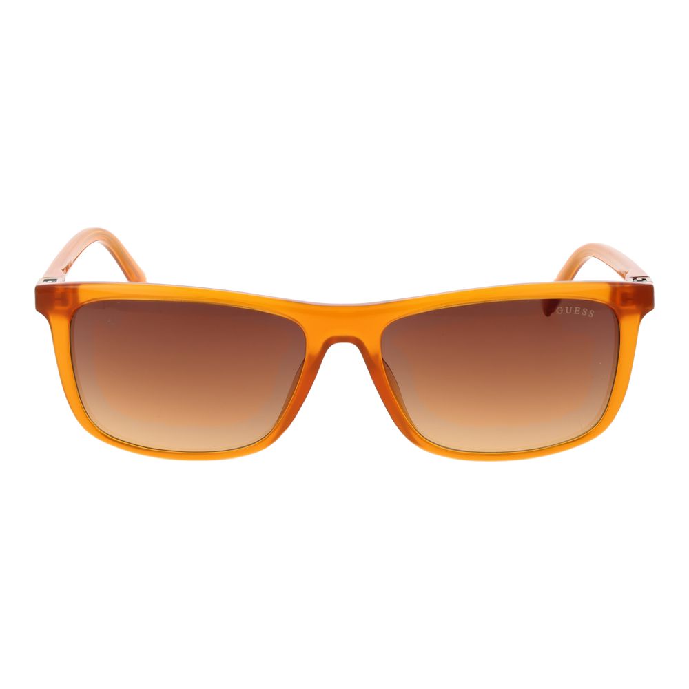 Guess Lunettes Orange Premium, Plastique, Rectangulaire