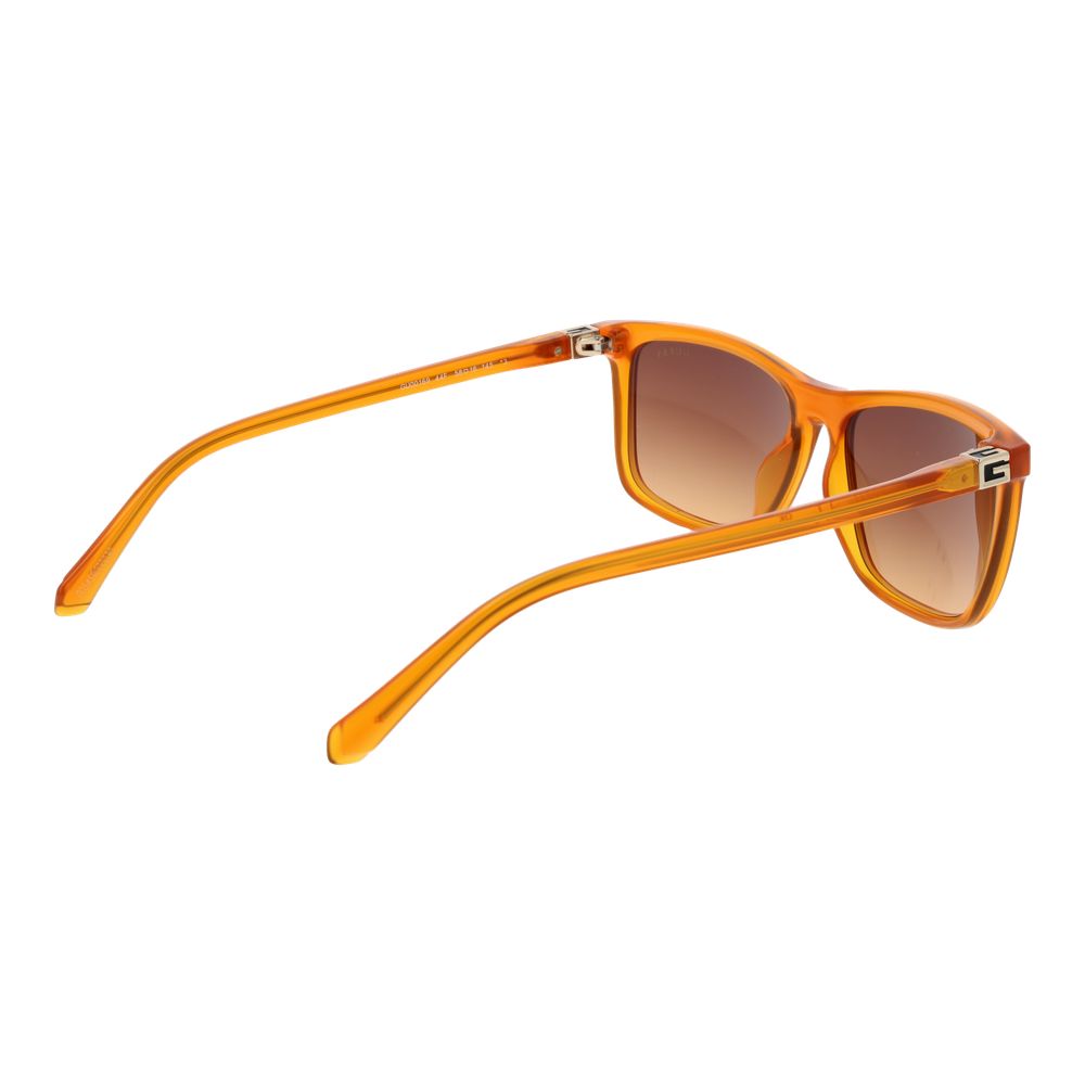 Guess Lunettes Orange Premium, Plastique, Rectangulaire