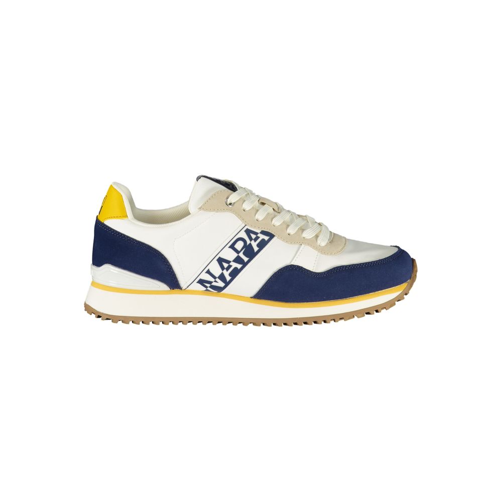 Napapijri Baskets Athletic Bleu, Détails Contrastés, Lacets