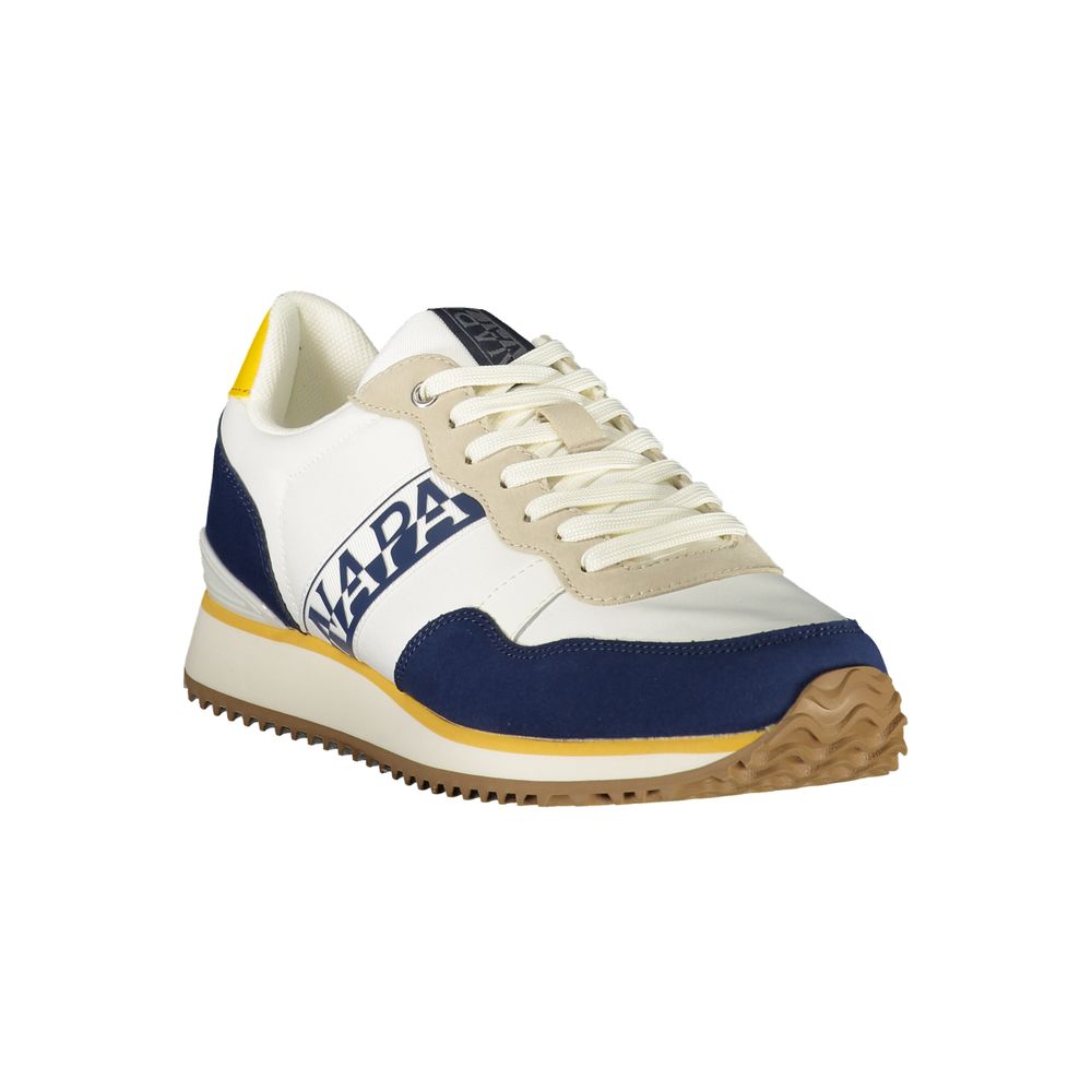 Napapijri Baskets Athletic Bleu, Détails Contrastés, Lacets