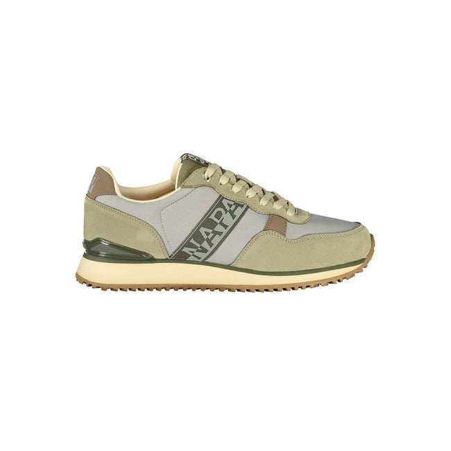 Napapijri Baskets Bleues Polyester, Détails Contrastés, Lacets - Napapijri | Hollys Men