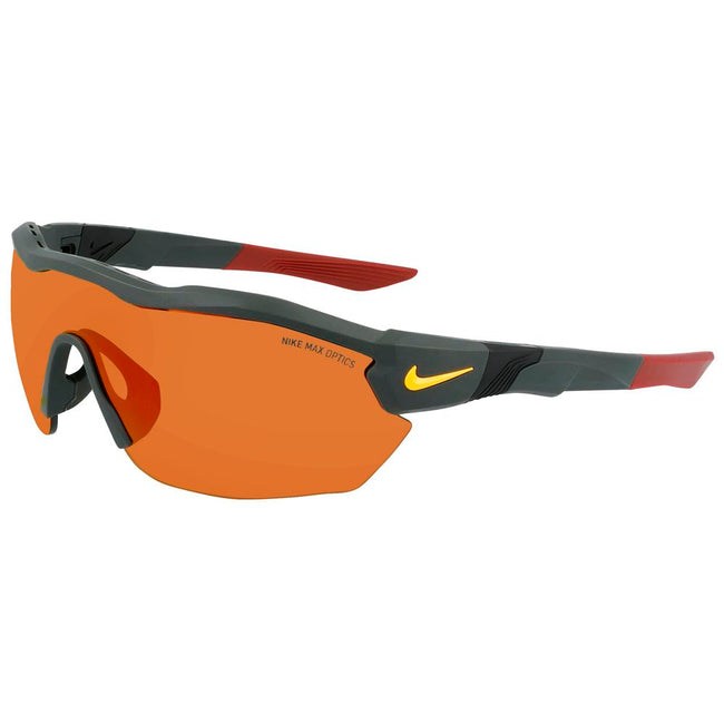 Nike Lunette Showx3 Elite, Monture Injectée Marron, Verres Gris - Nike | Hollys Men