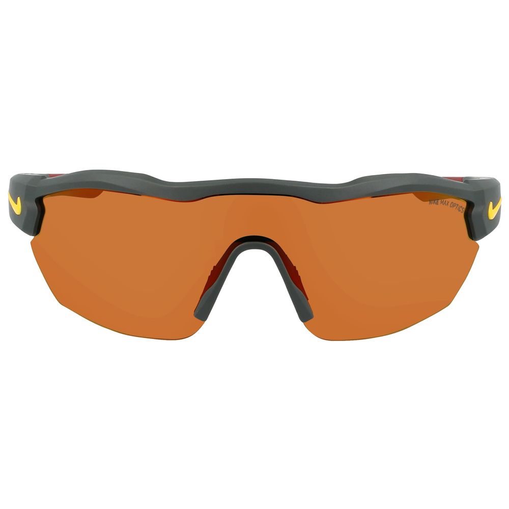 Nike Lunette Showx3 Elite, Monture Injectée Marron, Verres Gris