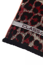 Cavalli Class Écharpe Homme Bordeaux Laine Bourgogne Motif Animalier - Apparel & Accessories > Clothing Accessories > Scarves & Shawls from Cavalli Class