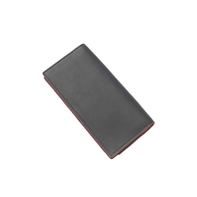 Cerruti 1881 Portefeuille Pour Homme Bleu Cuir Veau, Élégant, Fentes Multiples - CE-24026 Main Image