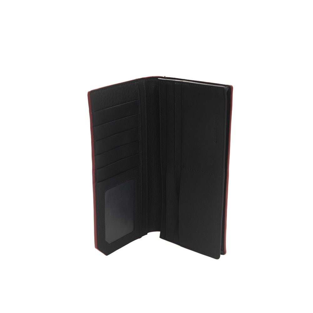 Cerruti 1881 Portefeuille Pour Homme Bleu Cuir Veau, Élégant, Fentes Multiples - CE-24026 - Apparel & Accessories > Handbags, Wallets & Cases > Wallets & Money Clips > Wallets from Cerruti 1881