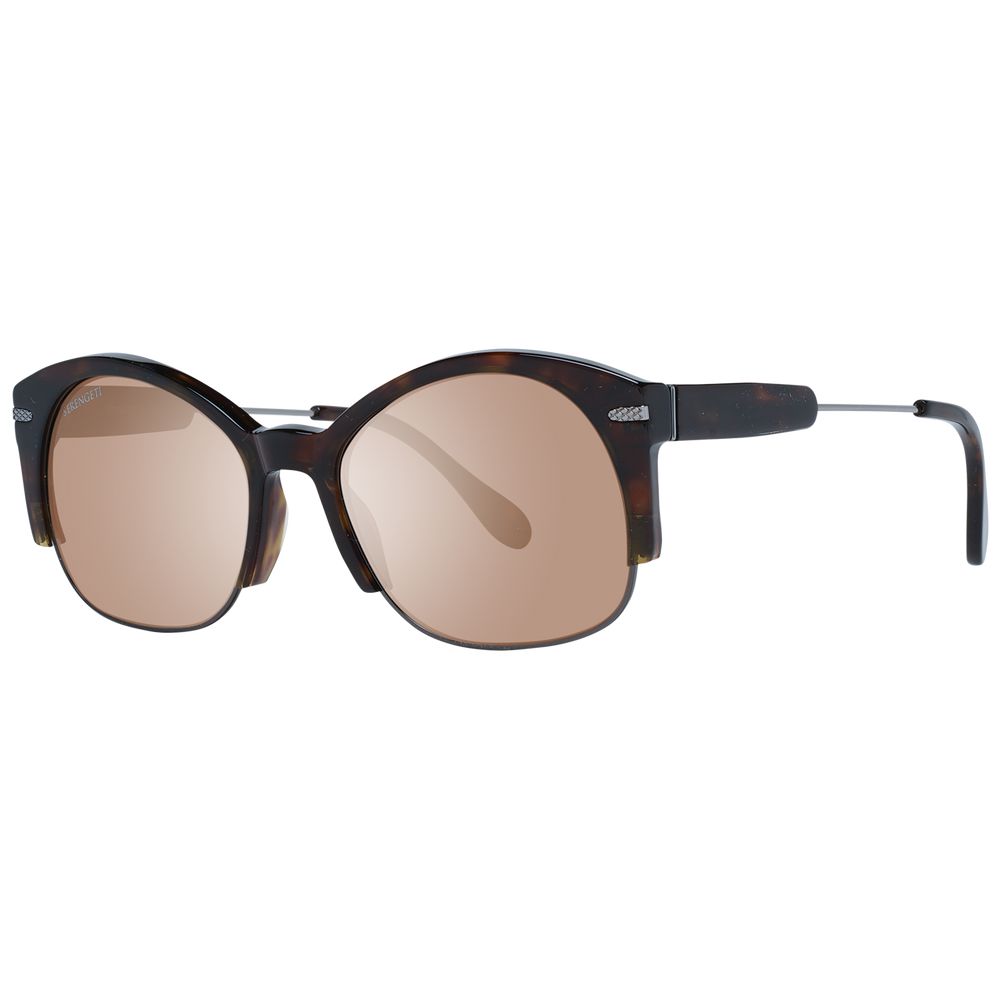 Serengeti Lunettes De Soleil Unisexe Polarisées Acetate Et Metal Marron 53-17-145 UV400 - Apparel & Accessories > Clothing Accessories > Sunglasses from Serengeti