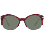 Serengeti Lunettes De Soleil Rouges Acétate Et Métal Polarisées Verres Minéraux Vert - Apparel & Accessories > Clothing Accessories > Sunglasses from Serengeti