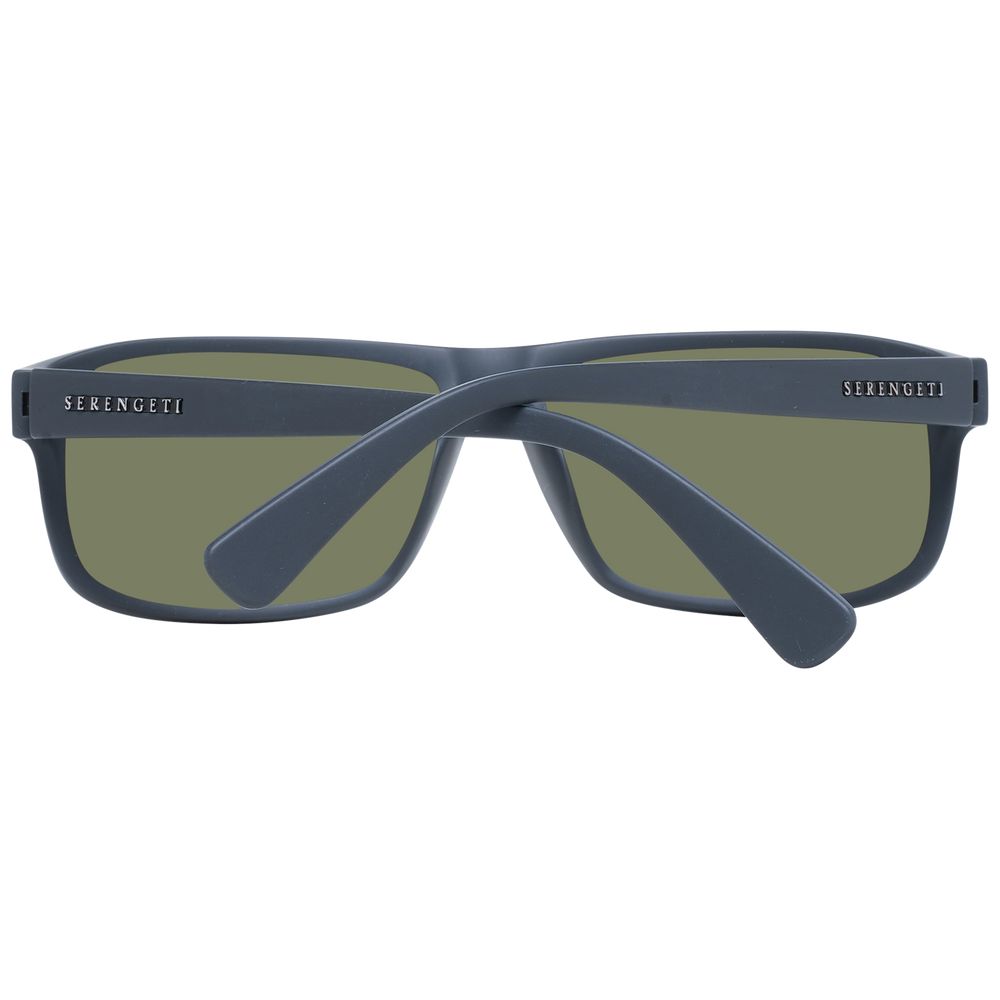 Serengeti Lunettes De Soleil Gris Plastique Unisexe Photochromiques Et Polarisées 61mm Largeur Lentilles - Apparel & Accessories > Clothing Accessories > Sunglasses from Serengeti