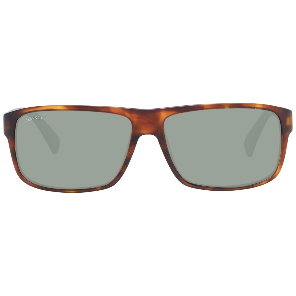Serengeti Lunettes De Soleil Unisex En Plastique Marron Polarisé Verre Minéral Taille 61 14 145 - Apparel & Accessories > Clothing Accessories > Sunglasses from Serengeti