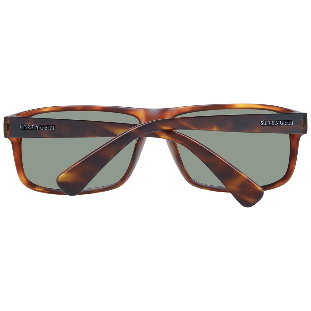 Serengeti Lunettes De Soleil Unisex En Plastique Marron Polarisé Verre Minéral Taille 61 14 145 - Apparel & Accessories > Clothing Accessories > Sunglasses from Serengeti
