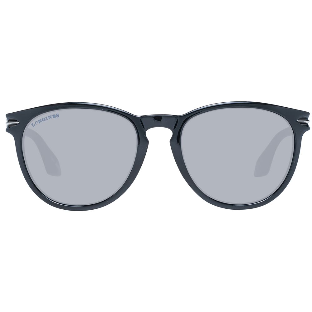 Longines Lunettes de Soleil Noires Plastiques Verres Gris Dégradé Protection UVA UVB - Apparel & Accessories > Clothing Accessories > Sunglasses from Longines