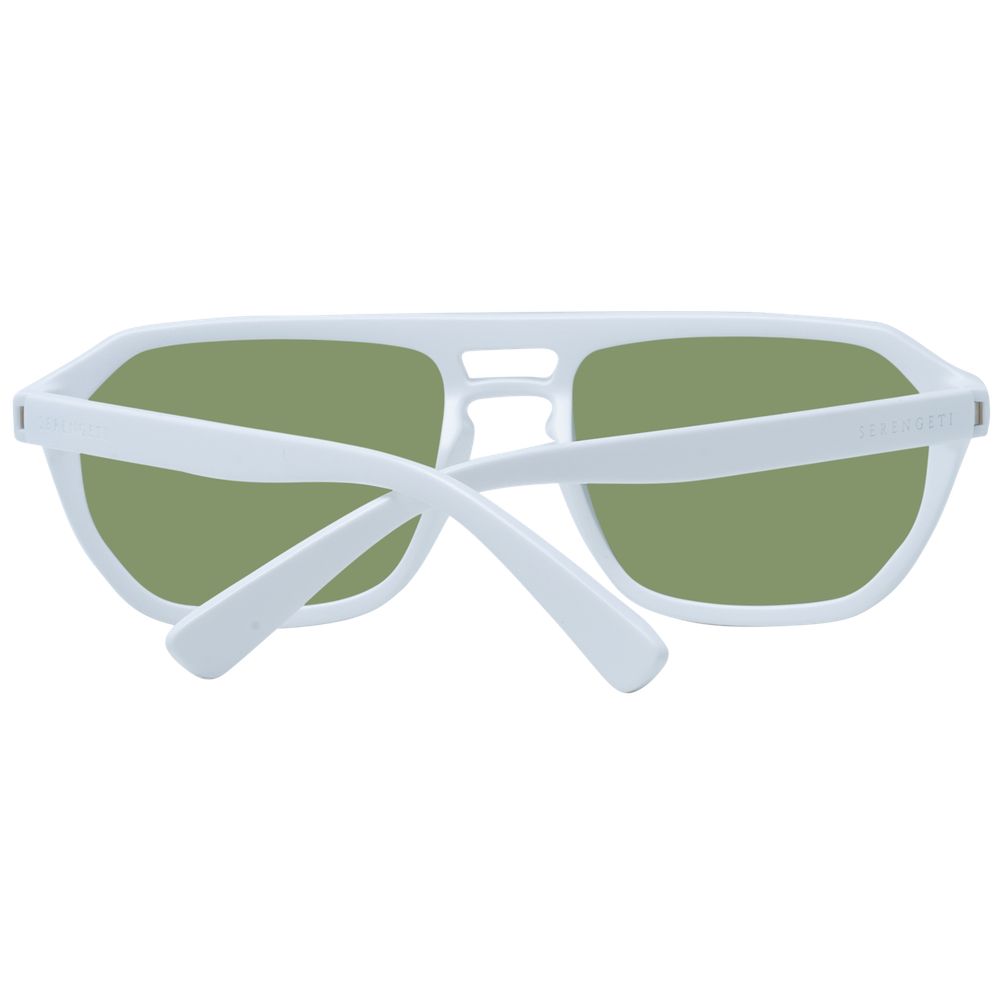 Serengeti Lunettes De Soleil Nylon Écologique Blanc Taille 56-18-140 Photochromiques Et Polarisées - Apparel & Accessories > Clothing Accessories > Sunglasses from Serengeti