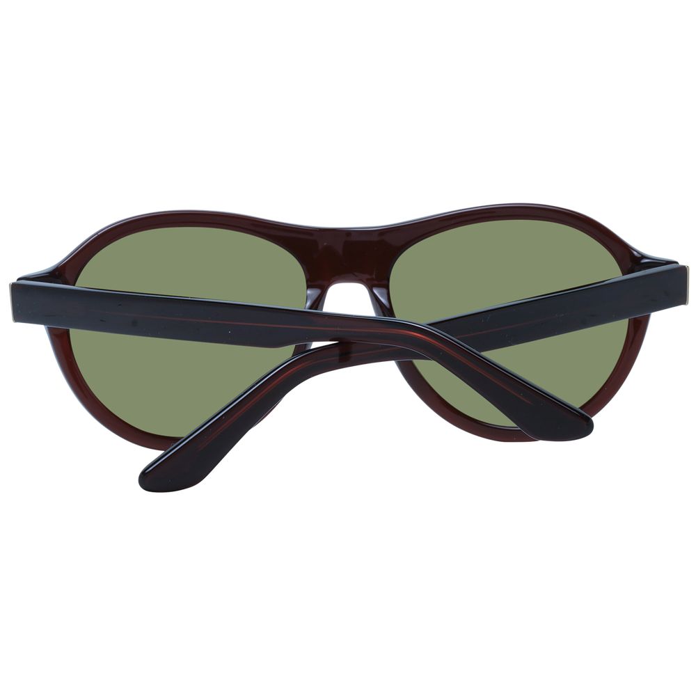 Serengeti Lunettes De Soleil Homme Acétate Brun Verres Minéraux Photochromiques Et Polarisés Taille 56-18-150 - Apparel & Accessories > Clothing Accessories > Sunglasses from Serengeti