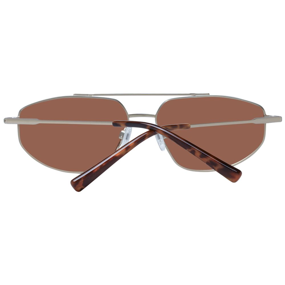 Serengeti Lunettes De Soleil Or Métal Verres Minéraux Photochromiques Et Polarisés Taille 57 15 145 - Apparel & Accessories > Clothing Accessories > Sunglasses from Serengeti