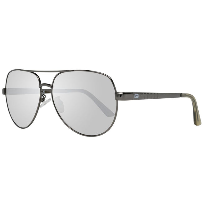 Guess Lunettes De Soleil Aviateur Métal Gunmetal Miroir Verres Plastiques Taille 60 13 135 - UVA UVB 100 - Apparel & Accessories > Clothing Accessories > Sunglasses from Guess Hover Image