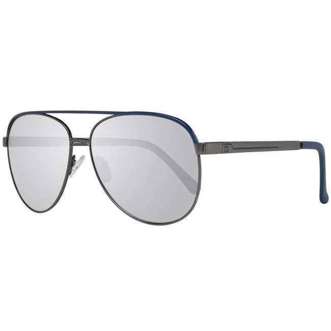 Guess Lunettes de Soleil Homme Métal Gris Aviateur Miroir 60 - Apparel & Accessories > Clothing Accessories > Sunglasses from Guess Hover Image
