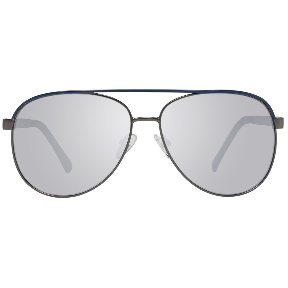 Guess Lunettes de Soleil Homme Métal Gris Aviateur Miroir 60 - Apparel & Accessories > Clothing Accessories > Sunglasses from Guess