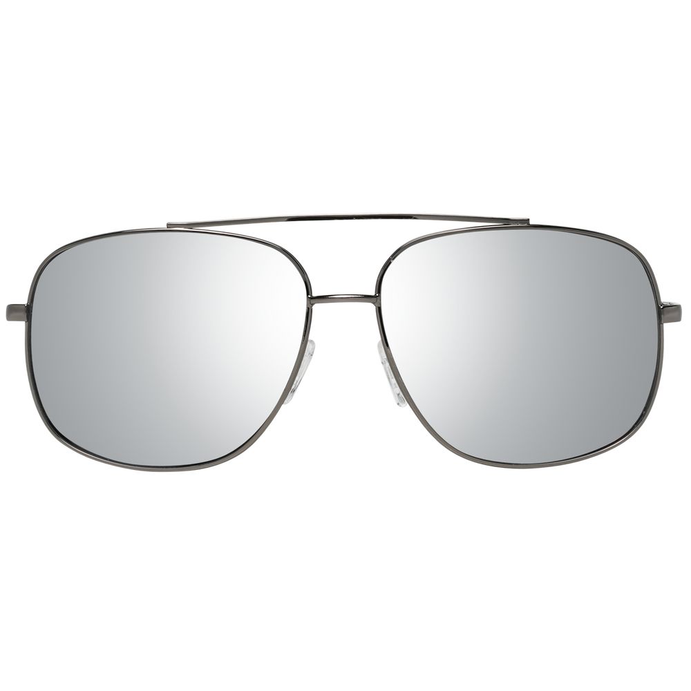 Guess Lunettes De Soleil Métal Gris Aviateur Verres Miroirs 60 Monture Gunmetal - Apparel & Accessories > Clothing Accessories > Sunglasses from Guess