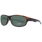 Guess Lunettes De Soleil Marron Plastique Rectangle Verres Vert Protection UVA UVB - Apparel & Accessories > Clothing Accessories > Sunglasses from Guess