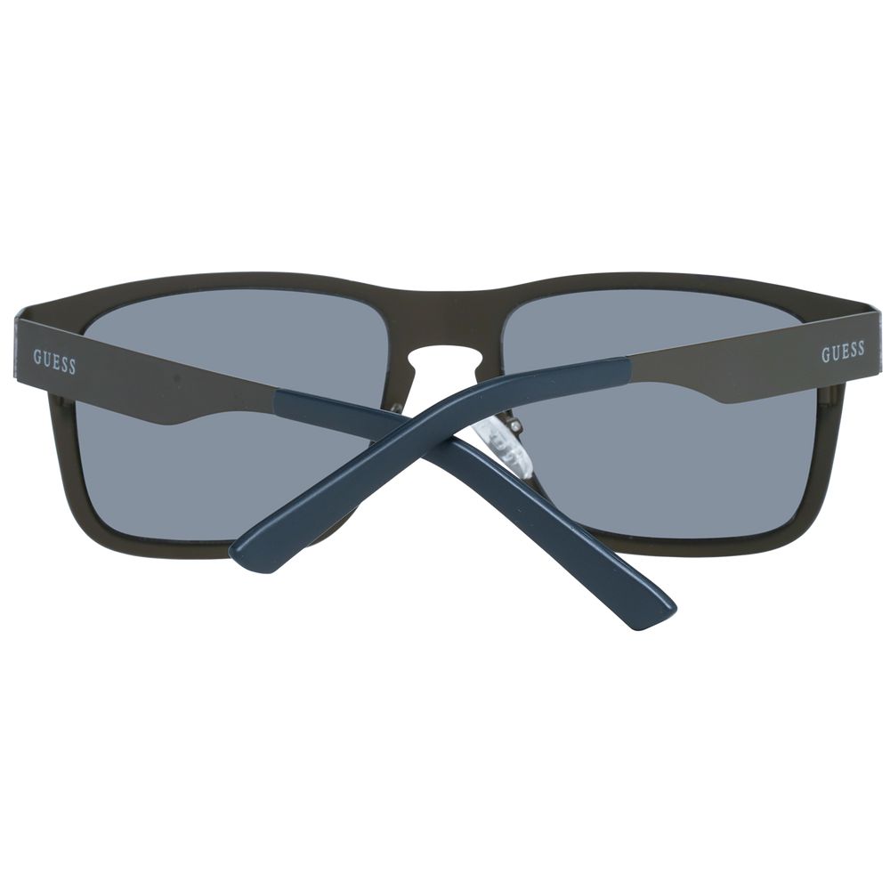 Guess Lunettes de Soleil Homme Métal Gris Rectangulaires Catégorie 3 - Apparel & Accessories > Clothing Accessories > Sunglasses from Guess