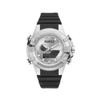 Guess Montre Sport Quartz Gris Boîtier Acier Inoxydable Gris, Fonction G-FORCE - Apparel & Accessories > Jewelry > Watches from Guess