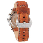 Timberland Montre Habillée Quartz En Cuir Marron 45 Mm Boîtier Acier Inox Argenté Affichage Analogique - Apparel & Accessories > Jewelry > Watches from Timberland